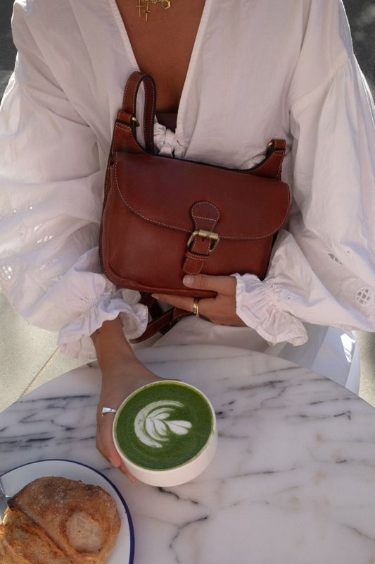 RE Designed By Dixie Milli Small Crossowerbag Cognac