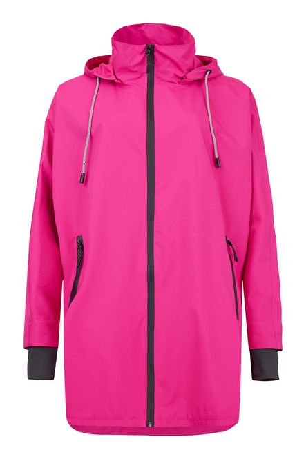 Hovedbilde Normann Coat Cape2 i Fuchsia