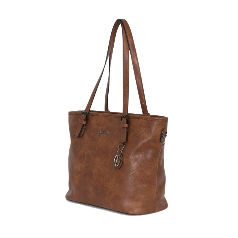 Giulia Pieralli Classic  Totebag i Cognac