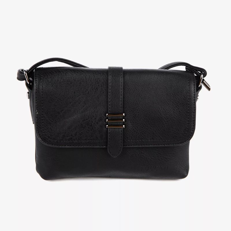 Puccini Donna Flapbag i Black