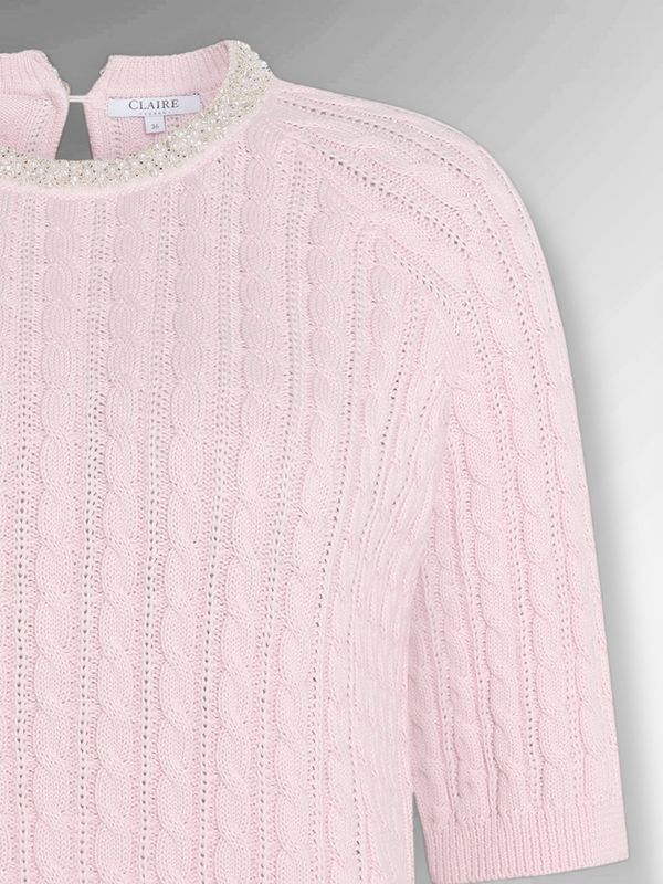 Claire Pearline Topp Pink Touch