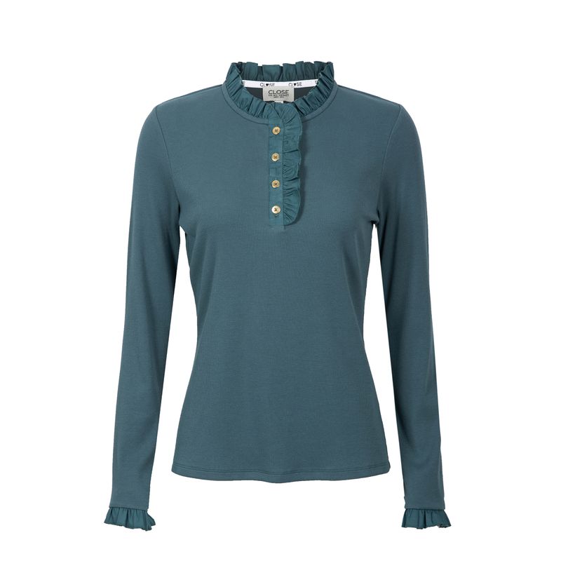 Close To My Heart Flory T-Shirt i Stone Blue