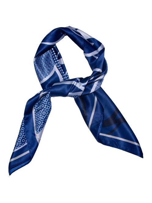 Hovedbilde Intex Mønstrert Skjerf 70 X 70 Cm. i Blue