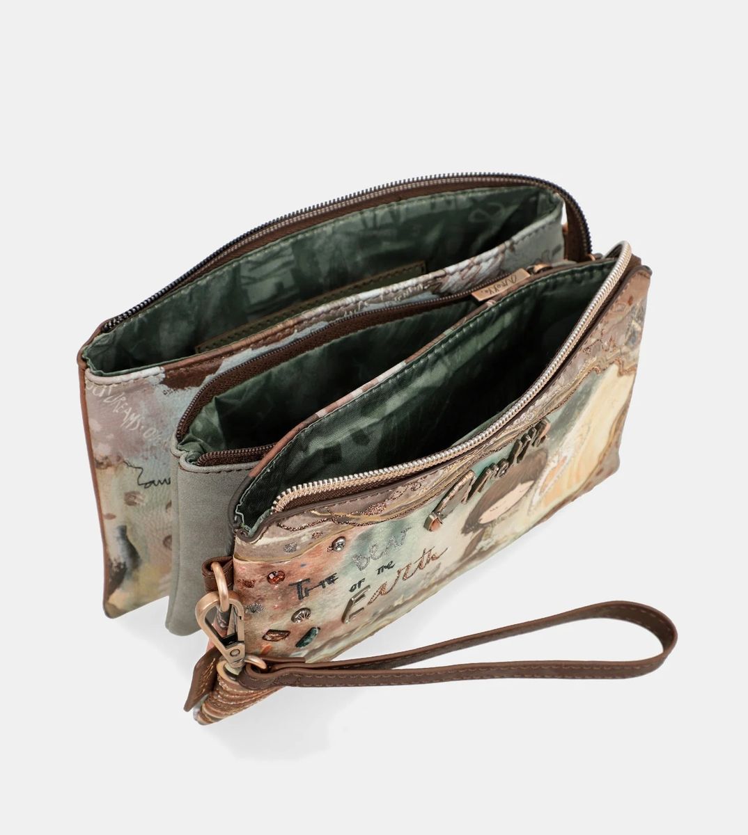 Anekke Clutch Brown/Multi