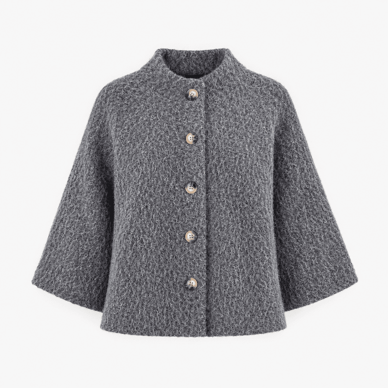 Marta Riviera Jakke i Grigio Scuro Onesize