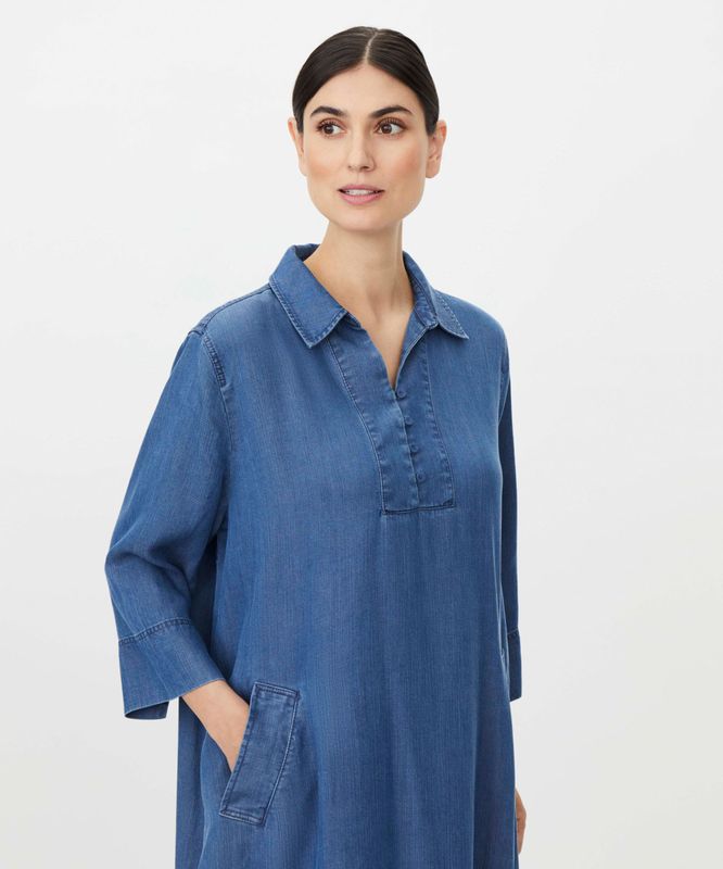 Masai MANahlia Kjole i Vasket Denim