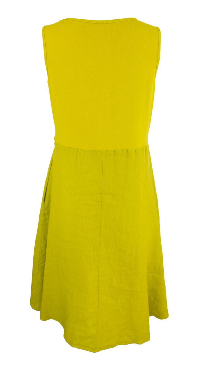 Boheme Linkjole M/Bomullsribb på Ryggen i Limegreen