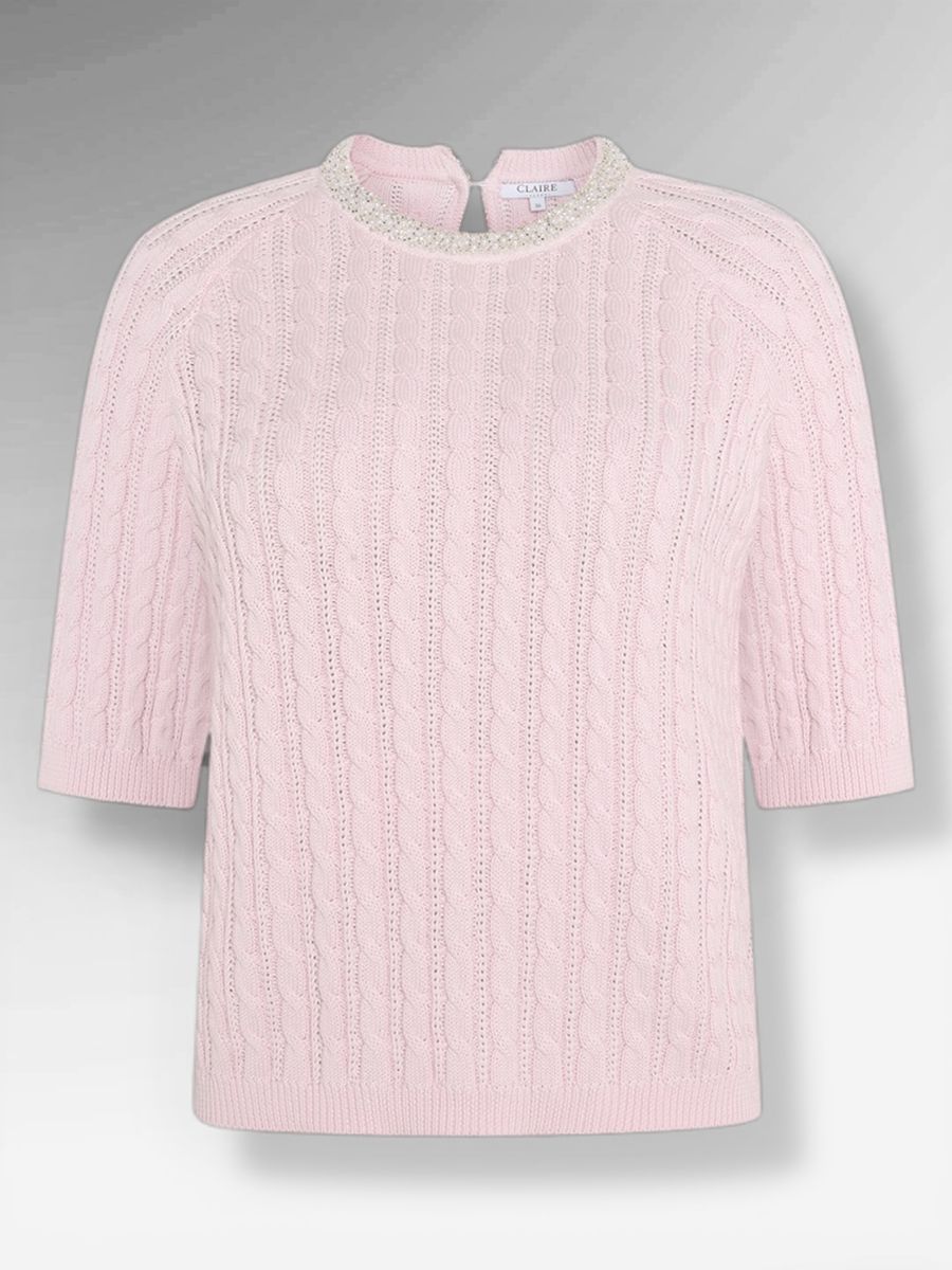 Claire Pearline Topp Pink Touch