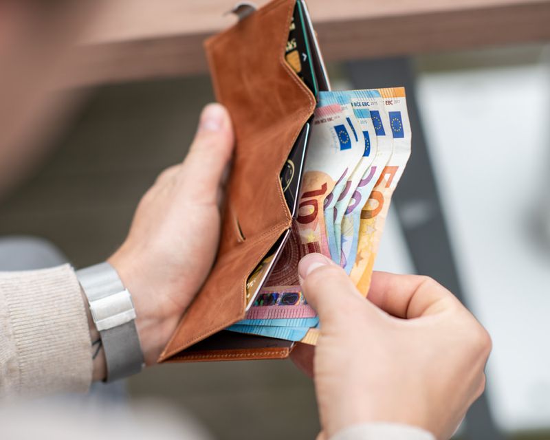 Exentri wallet/kortholder Sand