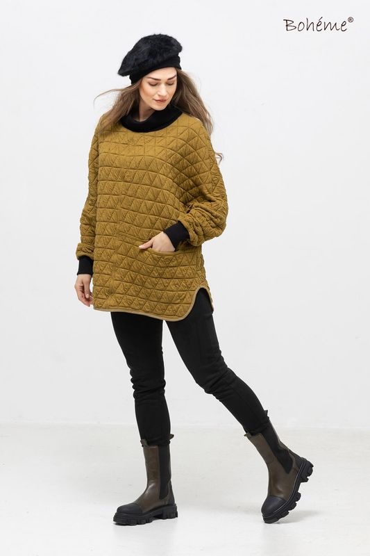 Boheme Semsket Thights i Black