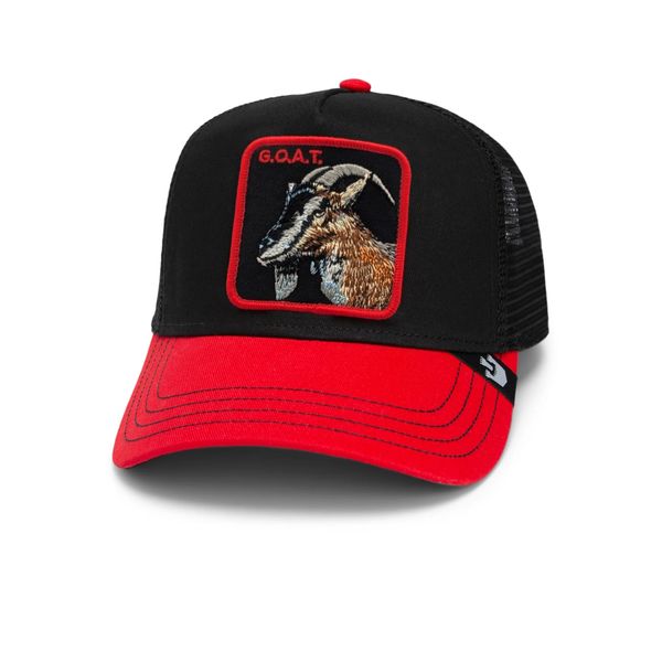 Hovedbilde Goorin Bros  The Goat Steer Trucker Cap Black/Red