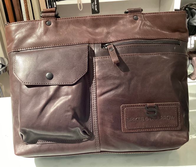 Hovedbilde Spikes & Sparrow Tote Bag Dark Brown