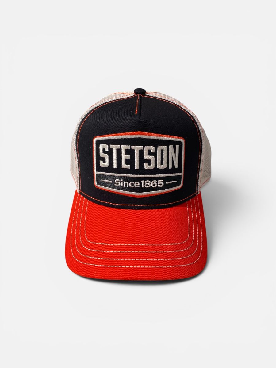 Stetson Trucker Cap i Red/Blac