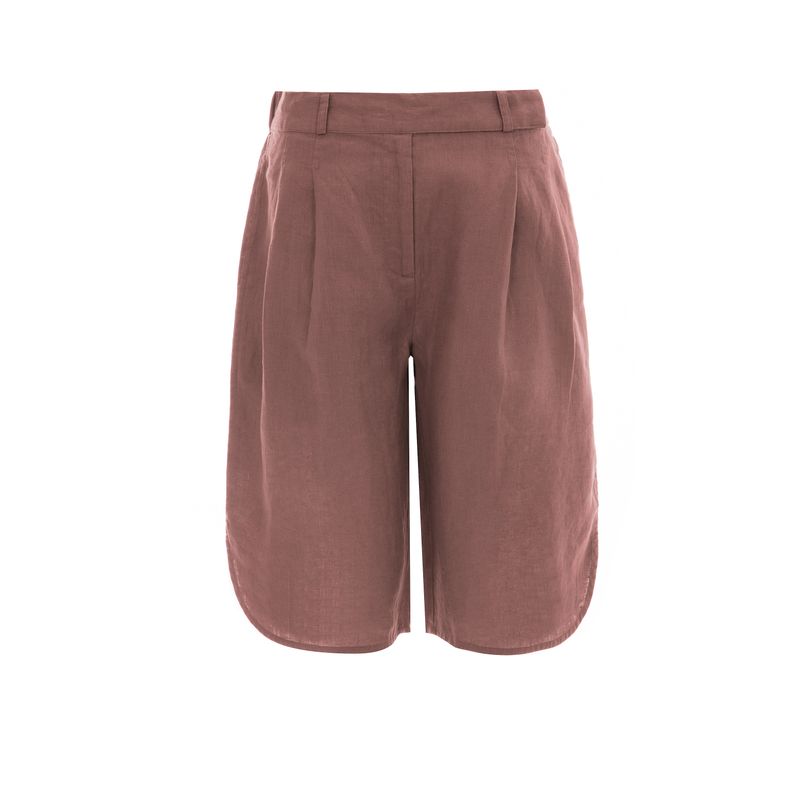 Close To My Heart London Bermuda Shorts 100% Lin i Earth