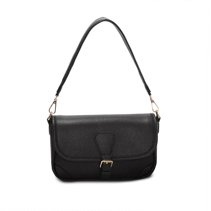 Lycke Sandnes Flapbag i Black