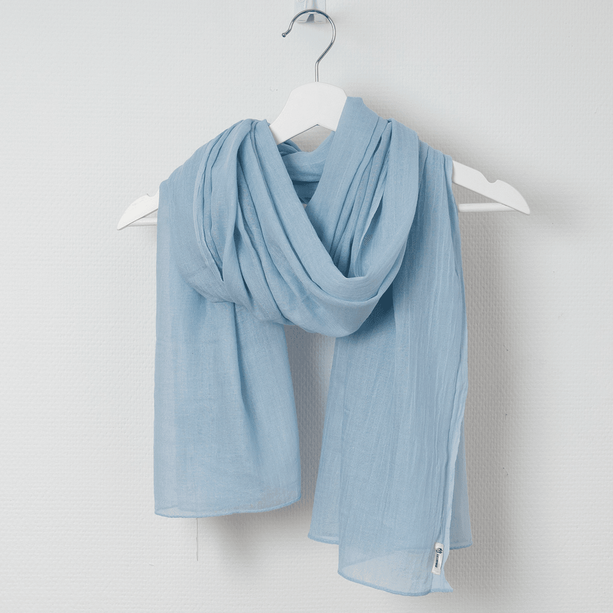 Rosenvinge Skjerf i Myk Modalmix Lys Blå