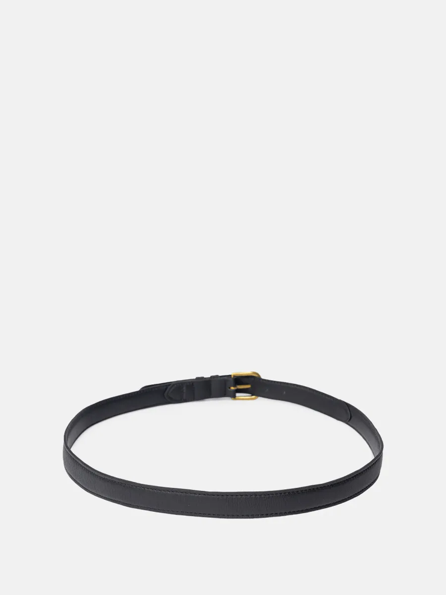 RE:Designed By Dixie Hyas Skinnbelte Black