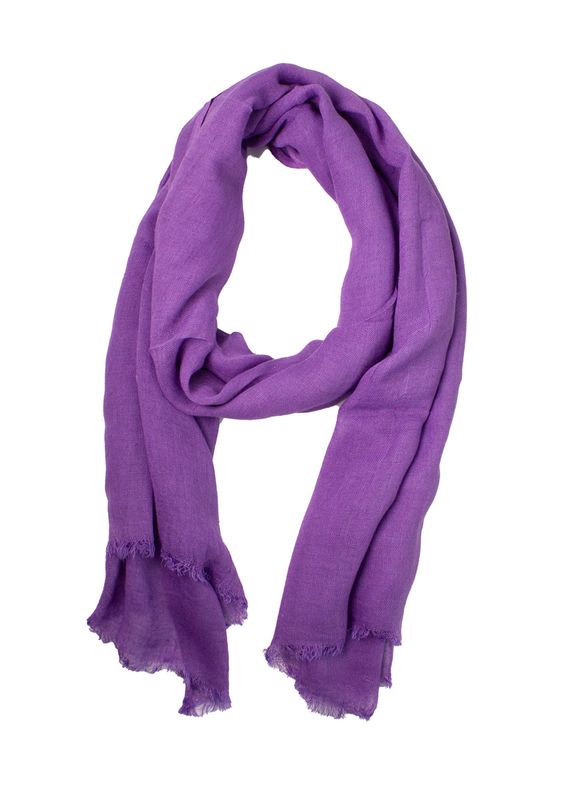 Boheme Skjerf i Viskose/Lin Violet